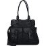  Urban Poets Alexandra-Up Bolsa de hombro Piel natural 29 cm Modelo dark ash