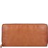  Cartera Nelson de cuero RFID 20 cm Modelo cognac