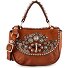  Afrodite Bolso miniatura Piel 16 cm Modelo cognac