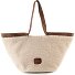  Teddy Layer Bolsa de compras Piel 27.5 cm Modelo toffee-teddy