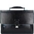  Maletín cuadrado azul II Piel 40 cm Compartimento para portátil Modelo black