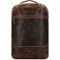  Vintage mochila de viaje de cuero 48 cm compartimento para portátil Modelo brown