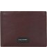  Cartera Harper de cuero RFID 14 cm Modelo dark brown
