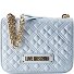  Quilted Bolsa de hombro 26 cm Modelo sky blue