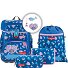  Cloud Reflect Juego de mochilas escolares 5 piezas Modelo Seashell Pearl