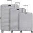  Travel Line 4500 4 ruedas Juego de maletas 3 piezas con pliegue de expansión Modelo grey