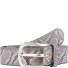  Cinturón de cuero Modelo braun- metallic | 100 cm