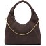  Jade Cozy Chain Bolsa de hombro Piel 38 cm Modelo dark brown