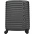  Flyduck 4 ruedas Trolley de cabina 55 cm Modelo black