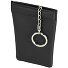  Estuche para llaves de cuero con logotipo de 8 cm Modelo schwarz
