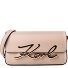  K/Signature 2.0 Bolsa de hombro Piel natural 22 cm Modelo nude pink