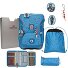  ErgoFlex Superflash Easy Juego de mochilas escolares Modelo Blue Ice