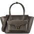  Double Beat Bolsa de hombro Piel natural 31 cm Modelo fango