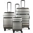  Juego de maletas Corium de 4 ruedas 3 pzs. Modelo gold
