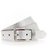  Cinturón Modelo silber metallic | 75 cm