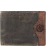  Cartera Hunter RFID cuero 12 cm Modelo khaki-brown