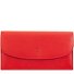  Cartera Gandia colorida de cuero RFID 19 cm Modelo flame red