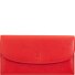  Cartera Gandia colorida de cuero RFID 19 cm Modelo flame red