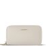  Billetero Bologna Piel XL Doble Cremallera RFID 20 cm Modelo cream