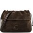  Lidia Bolsa de hombro Piel natural 40 cm Modelo fango-fango