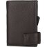  SecWal 2 Funda para tarjetas de crédito Cartera de piel RFID 9 cm Modelo dunkelbraun