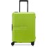  x United Colors of Benetton Color Block Hardside Trolley de cabina de 4 ruedas 55 cm Modelo lime