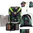  Juego de mochilas escolares Ergoflex Superlight 5pcs. Modelo Funny Fighter