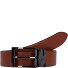 Cinturón reversible de cuero Modelo schwarz/cognac | 90 cm