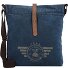  Vintage Aviator Bolsa de hombro 27 cm Modelo blue