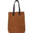  Rugged Suede Bolsa de compras Piel 39 cm Modelo saddle brown