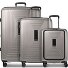  Essentials 14 4 ruedas Set de maletas 3 piezas Con fuelle expandible Modelo coffee grey metallic