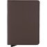  Slimwallet Estuche para tarjetas de crédito mate Cartera de cuero RFID 6,5 cm Modelo truffle
