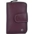  Cartera de piel esponjosa 8,5 cm Modelo bordeaux