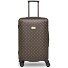  Palermo 4 ruedas Trolley M 66 cm Modelo dark brown 1