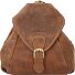  Mochila City Vintage de cuero 28 cm Modelo braun