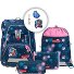  Fit Juego de mochilas escolares 5 piezas Modelo Mermaid Delia