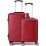  5330 4 ruedas Juego de maletas 2 piezas Modelo granatrot