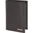  Leather Cartera Bloqueo RFID Piel natural 10 cm Modelo braun-pure 2.0metal square