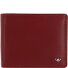  Polo Cartera Bloqueo RFID Piel natural 12 cm Modelo rot
