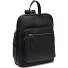  Floran Mochila de la ciudad Piel 29 cm Modelo black