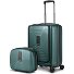  Juego de maletas Essentials 14 2 pzs. trolley de cabina con plegado extensible + neceser Modelo pearl-green metallic