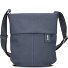  Mademoiselle.M Bolsa de hombro 22 cm Modelo nubuk blue
