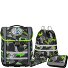  Perfecto Juego de mochilas escolares 5 piezas Modelo Techno