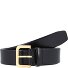  Cinturón Zana de cuero Modelo black | 70 cm