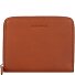  Cartera Carla de piel 10 cm Modelo classic cognac
