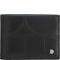  Up! Cartera Protección RFID Piel 11 cm Modelo black-pastel blue
