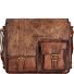  Bolso de cuero Mascu & Line 30 cm Modelo braun