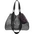  Izzy Medium Limited Bolsa de hombro 45 cm Modelo silver black