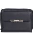  Cartera Helena de cuero 12 cm Modelo blau