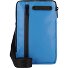  Upcycled Tarpaulin Bolsa de hombro Mini Bag 14 cm Modelo blue